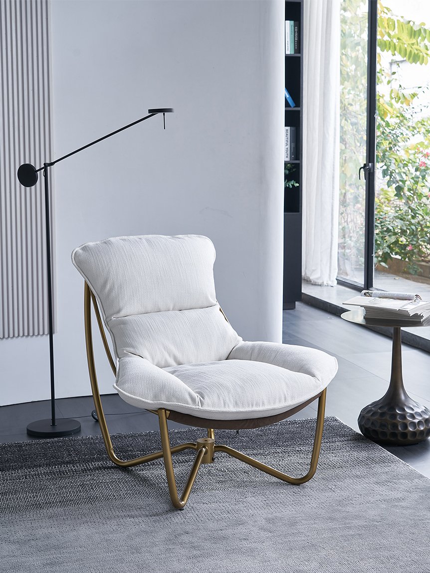 Iron Lounge Chair - Tufted Linen Fabric
waytofurn.com/products/iron-…
#home #decor #homedecor #interiordesign #design #house #designer #style #furniture  #decoration #homedesign #inspiration #lifestyle #livingroom #loungechair