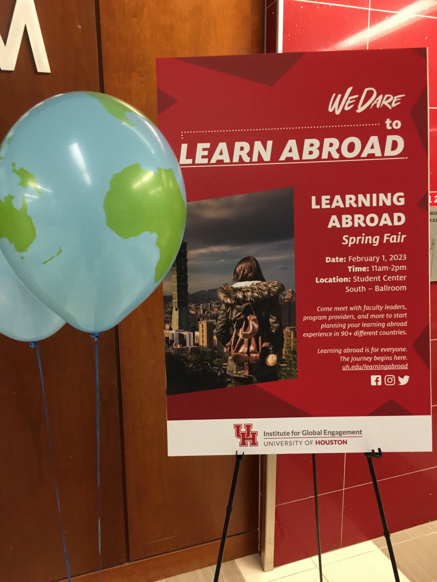 UHGlobal1's tweet image. Starting our February #LearningAbroad month off right with our Spring Fair! #CoogsAbroad ⁦@UHouston⁩ ⁦@UHLearnAbroad⁩