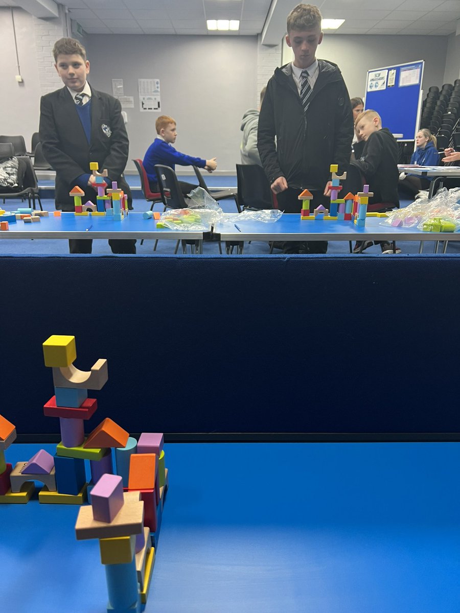 Yesterday our S6 prefects were helping out with the S2 wider horizons day! We all really enjoyed taking the groups around each company engaging with fun activities helping them find a pathway that interest them 💙 @BannockburnHigh #aspire | January 2023