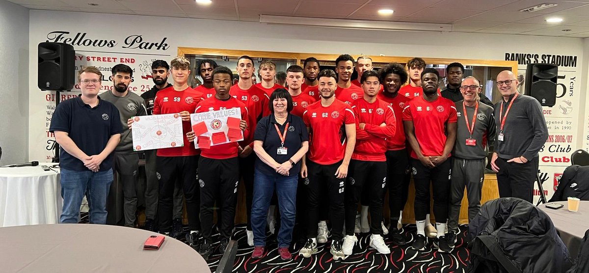 Walsall FC Academy on Twitter "Fantastic day with our scholars