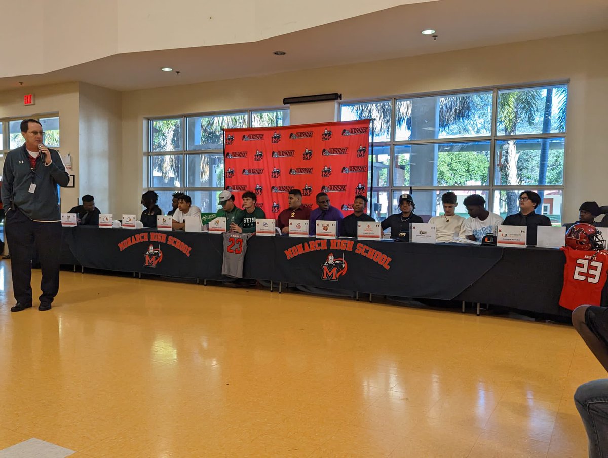 Monarch Knights Football tweet media