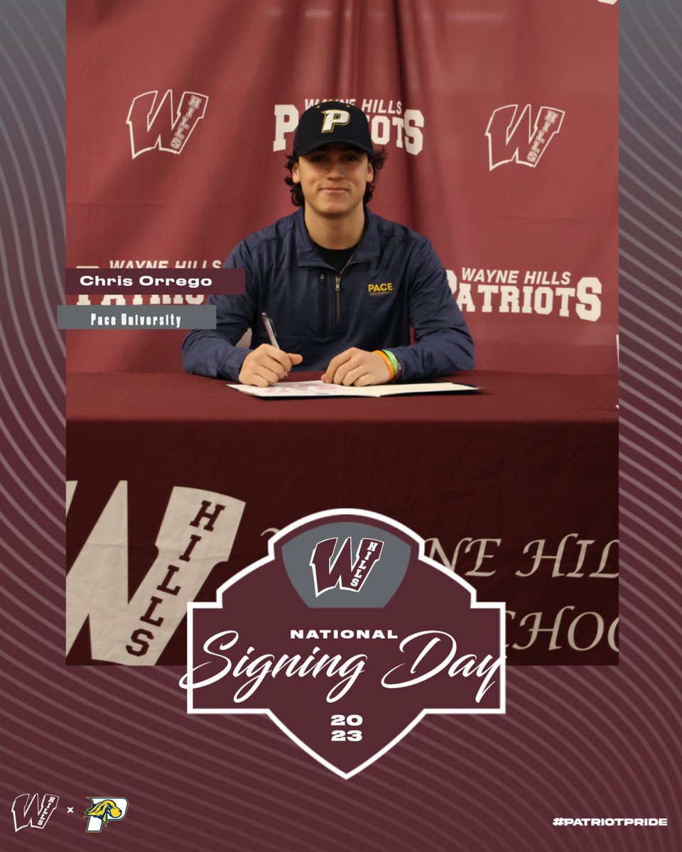 Congratulations Chris! <a href="/whillsbaseball/">Wayne Hills Baseball</a> <a href="/PaceUBaseball/">Pace U Baseball</a> #PatriotPride