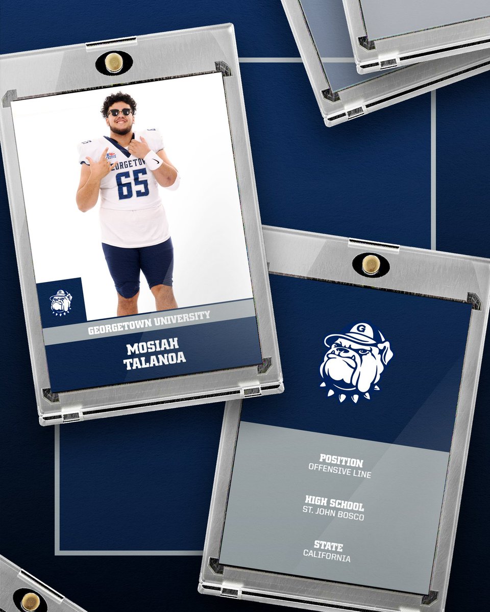 Georgetown Football tweet media