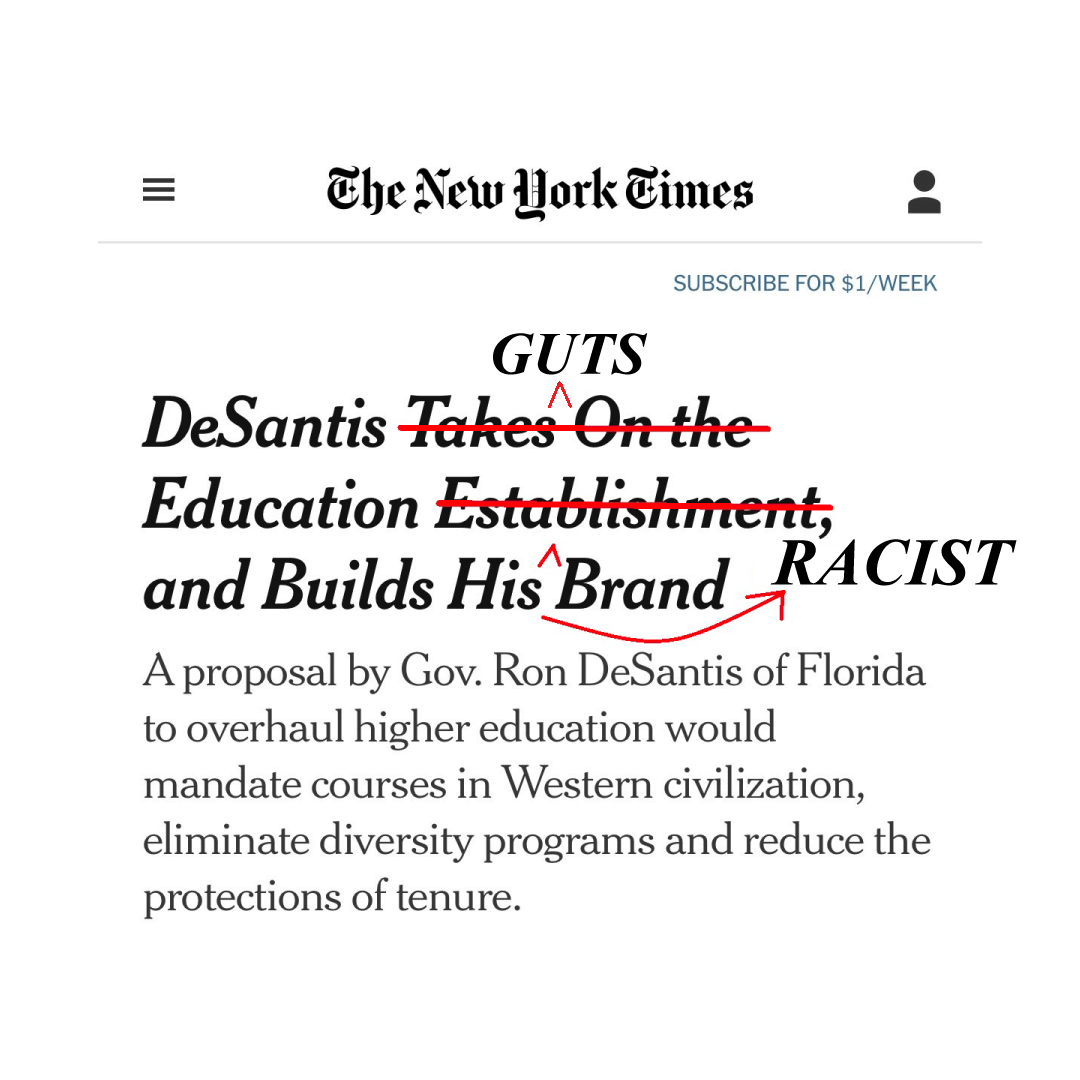 And yet, another highly problematic, harmful, and incorrect headline from <a href="/nytimes/">The New York Times</a>. 

We fixed it for you.