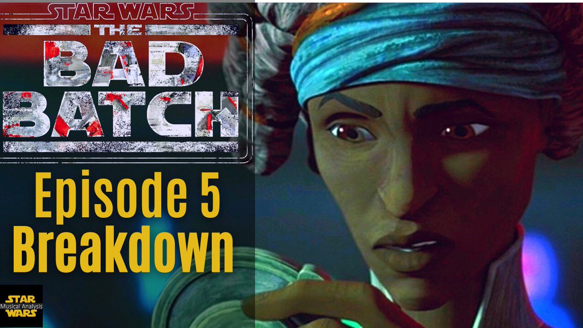 DCooperComposer's tweet photo. Breaking down the music in S2E5 of #starwars #TheBadBatch by #KevinKiner. 
#BadBatch #starwarsfan #starwarsmusic 

Bad Batch: S2E5 - Review and Music Breakdown
https://t.co/uP2pAK9Z5g https://t.co/y4XhnmRQRL