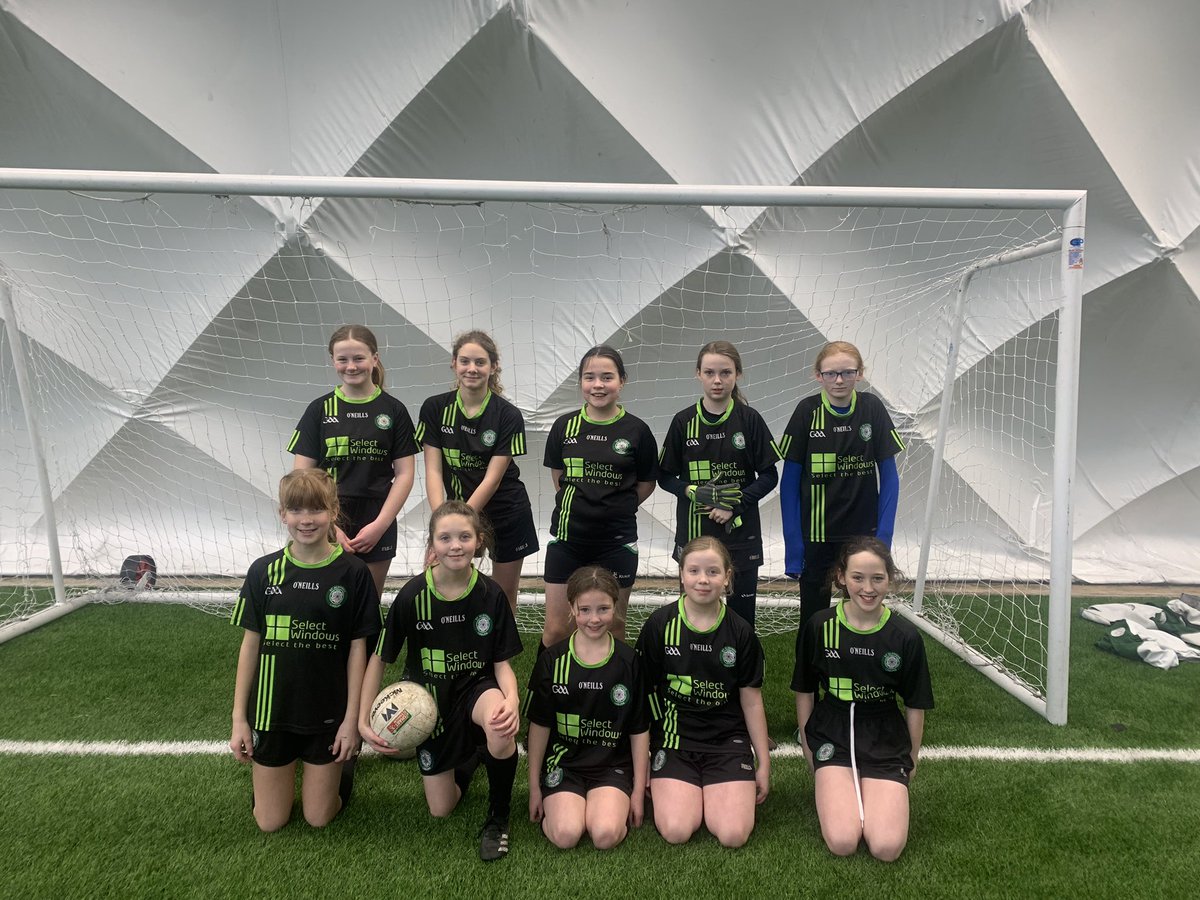 A huge well done to our girls Gaelic team who competed in the <a href="/AontroimGAA/">Antrim GAA</a> Cumann na mBunscoil indoor tournament today! <a href="/Gaelfast_GAA/">Gaelfast</a> <a href="/AntrimLGFA/">Antrim LGFA</a>