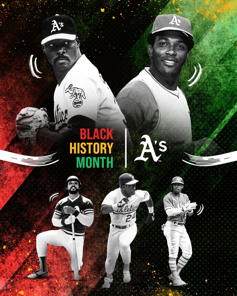 Athletics's tweet photo. We wouldn't have A's history without Black history.

#BlackHistoryMonth is a time to honor our past, celebrate our present, and inspire change for our future. https://t.co/AikLcg512d