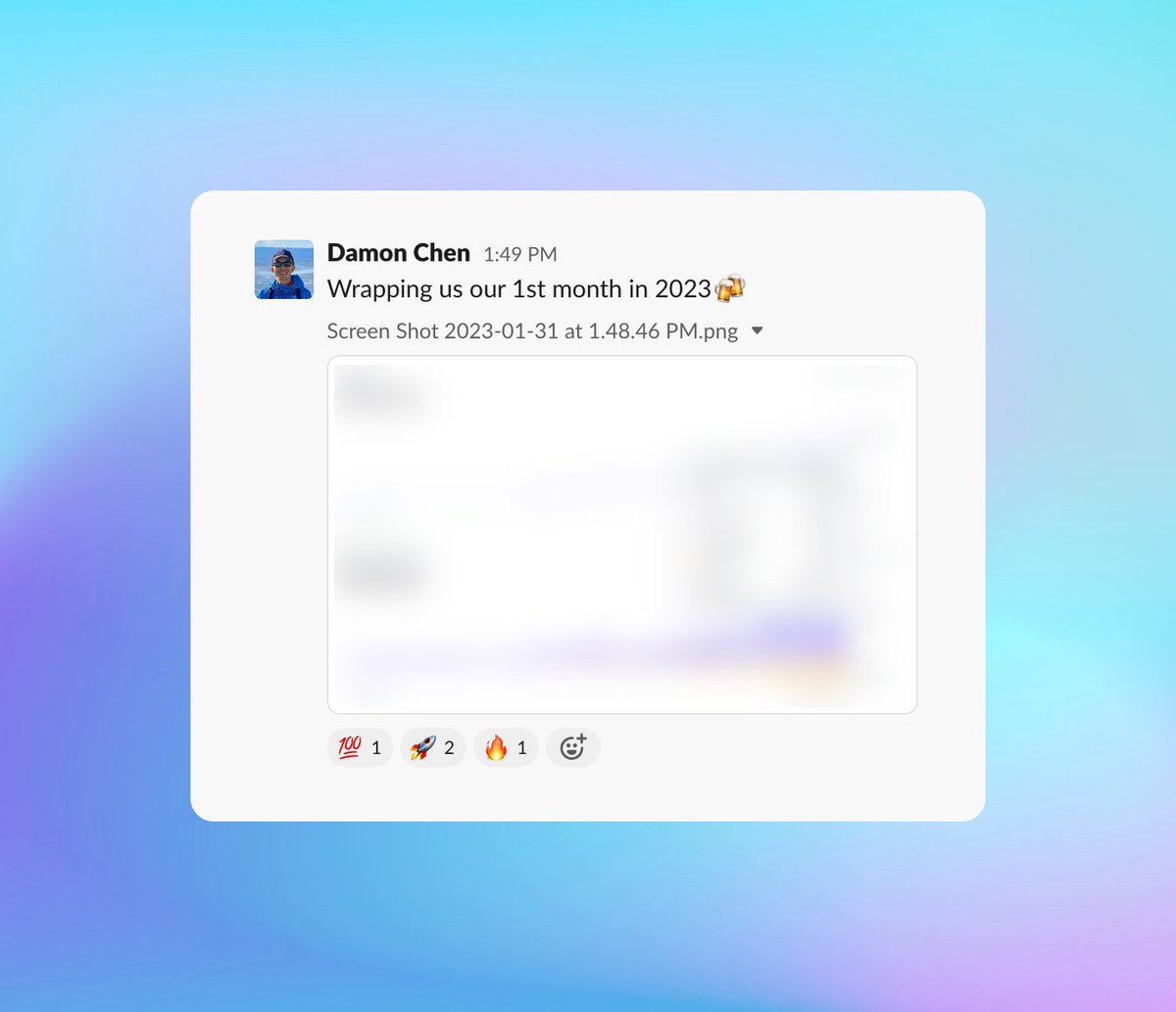 My team knows all the key financial data. I'm 💯 transparent with them!

We set our clear goal; we work together towards it 💪