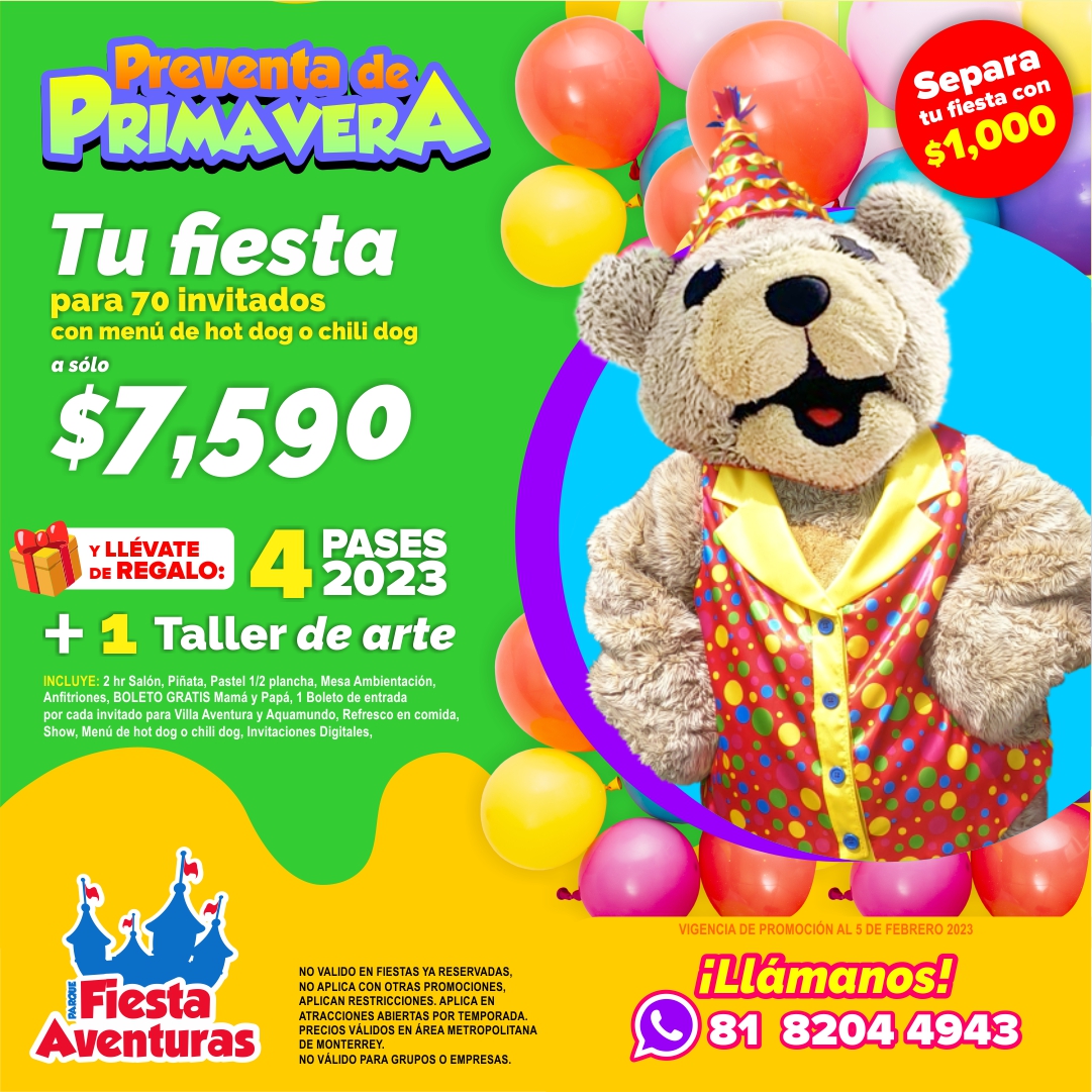 Parque Fiesta Aventuras tweet media
