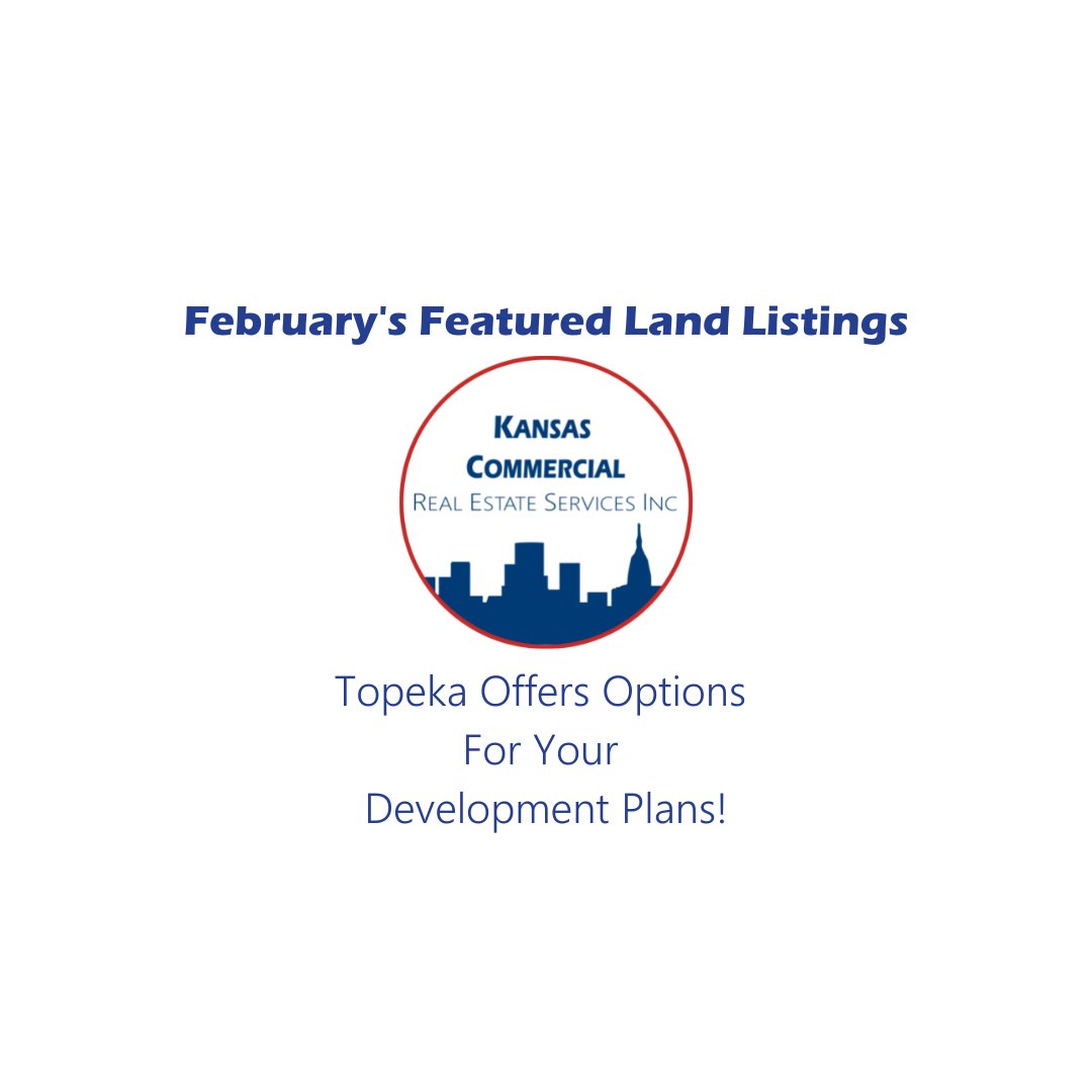 Topeka offers options for your development plans!

🌾Check Out February's Featured Land Listings🌾 
conta.cc/40eyimB

#topekakansas #commercialrealestate #developmentopportunity #landforsale #topekabusiness #landlisting #developmentland