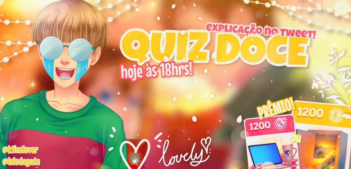ktinslover's tweet image. 🌟 QUIZ DOCE 🌟
Hoje teve ep novo do kentin e pra ajudar vcs a jogar vou trazer esse joguinho! 🫶🏻

São 20 perguntas sobre Amor Doce valendo pontos! Você precisa ser a primeira a acertar pra marcar! Assim, as jogadoras que marcaram mais pontos ganharão! 😼

dê rt pra participar 🪄