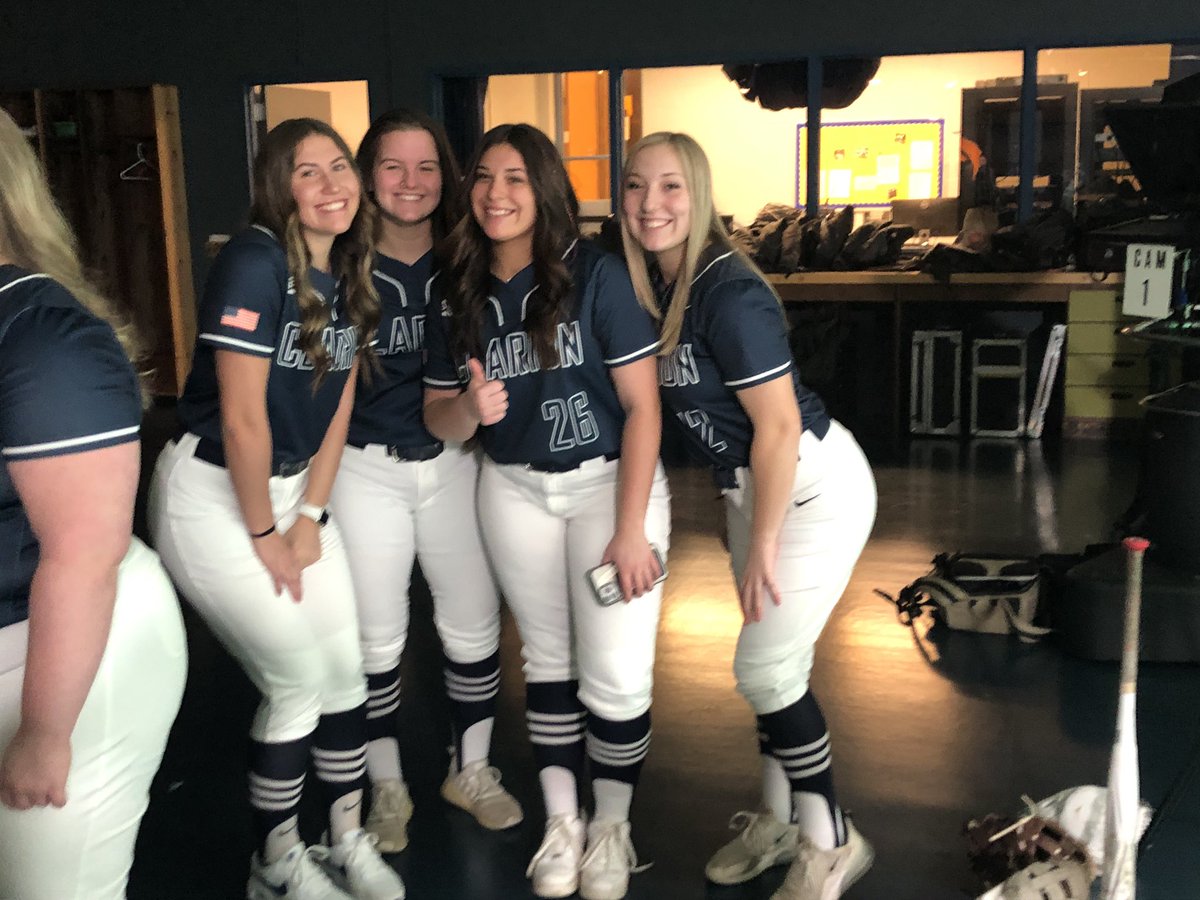 ClarionSoftball's tweet photo. Proud to celebrate the young ladies who are shaping this program and taking it to new heights. They make an impact both on and off the field. Happy National Girls and Women in Sports Day! #NGWSD #WingsUp https://t.co/l0I1zJA55b