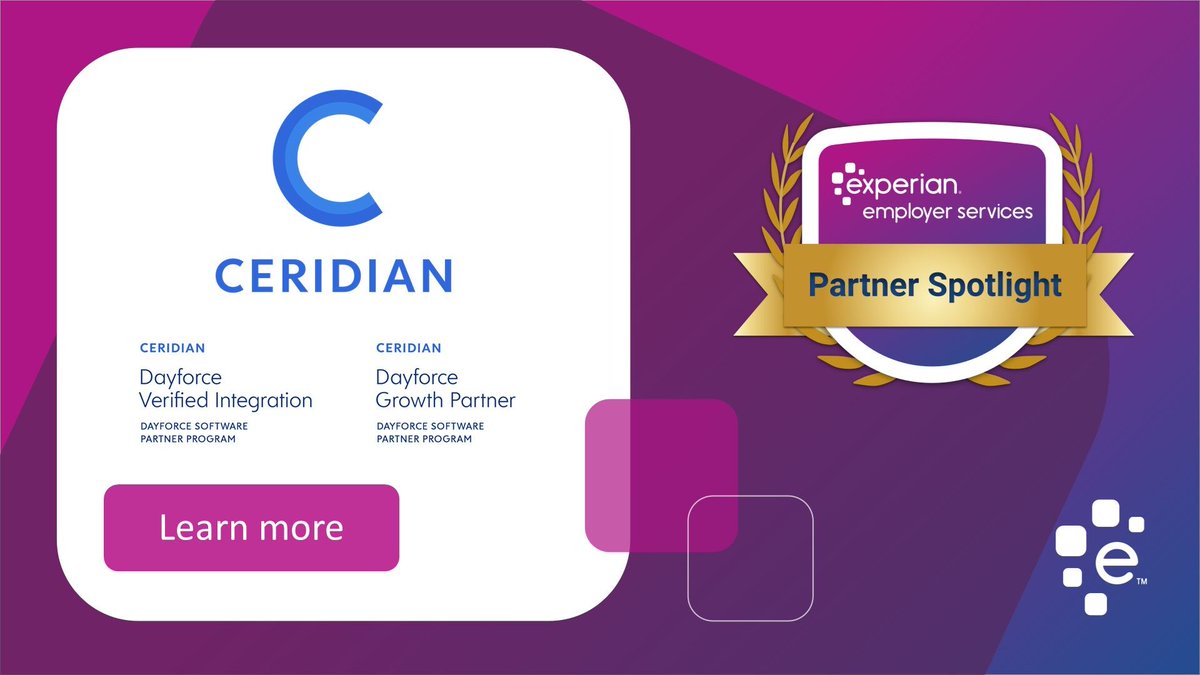 In this month’s Partner Spotlight, we’re celebrating our partnership with Ceridian! Thanks to their entire team for helping our mutual clients maximize profit, mitigate risk and eliminate administrative burdens with our #WOTC and #ERC services.
#taxcredits
bit.ly/40ivvZA