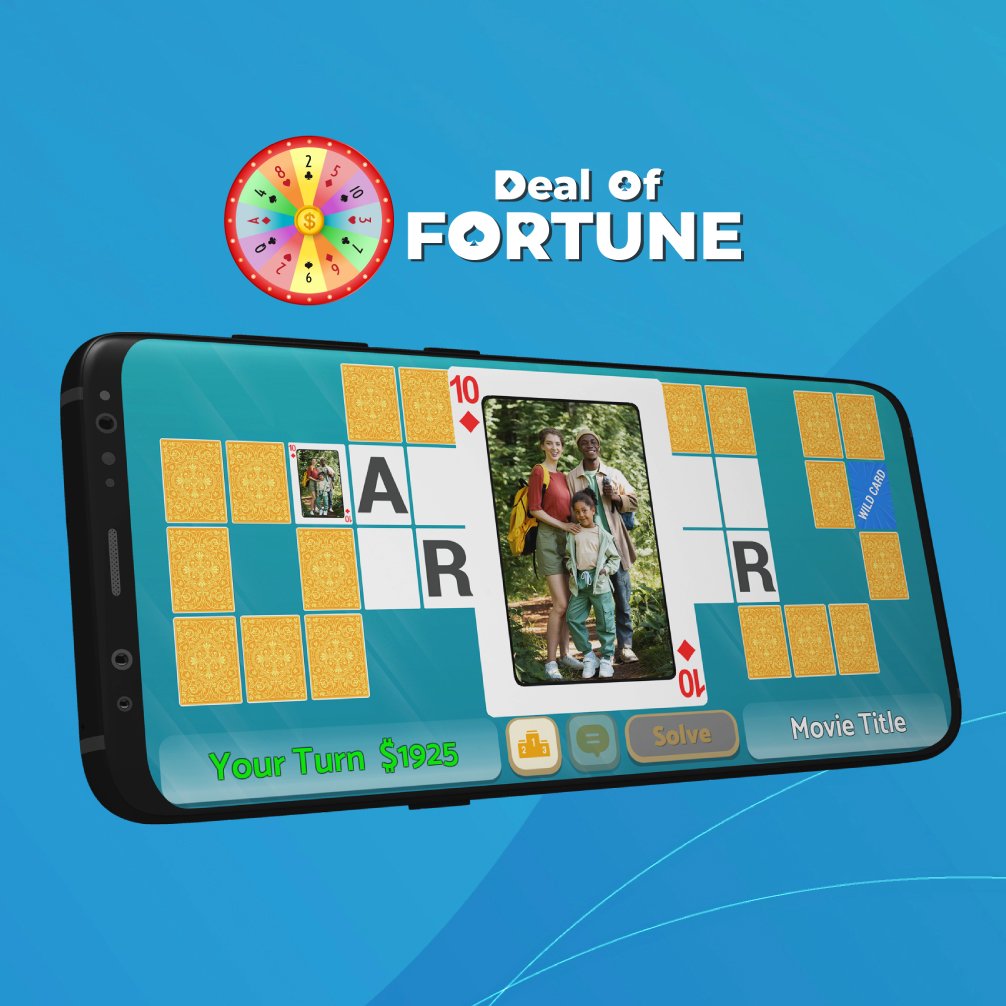 Dealof4tuneapp's tweet photo. Find two matching cards on the board to guess a letter in the puzzle. The best part? You can use your own photos to create a personalized Deal of Fortune game!
https://t.co/vBp52YoTfV
#dealoffortune #memorygame #trivia #familygame #gamenight #mobilegame #multuplayer #puzzle https://t.co/pkxZj425fo