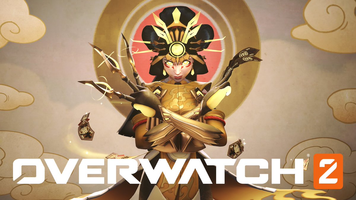 PlayOverwatch's tweet photo. Everyone say hi to Amaterasu Kiriko 👋✨ https://t.co/7gaAbk22u1