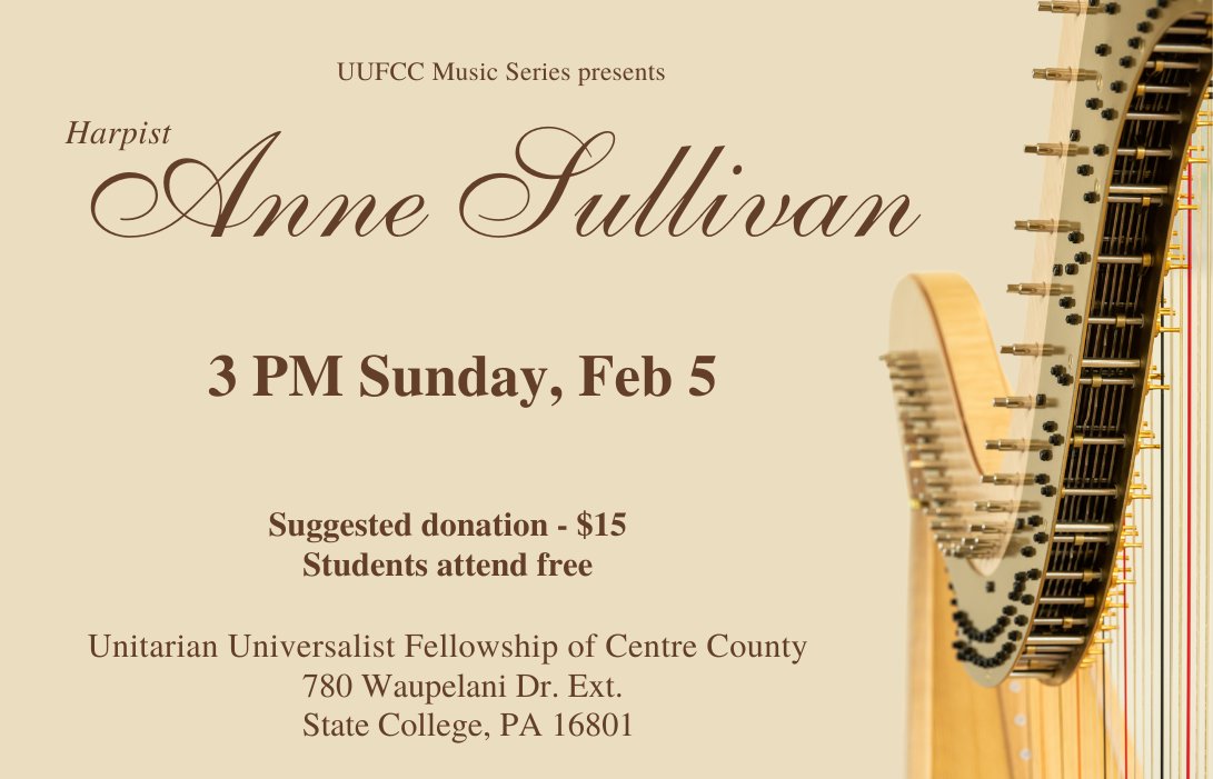 Harpmastery's tweet photo. I have a concert coming up!

As we approach Valentine’s Day and thoughts of hearts and flowers, harp music seems a natural musical accompaniment. 

Join us for a lovely day!

#harpmastery #harpist #harpmusic #harp #harpconcert #concert #music https://t.co/wIMXtojCFY