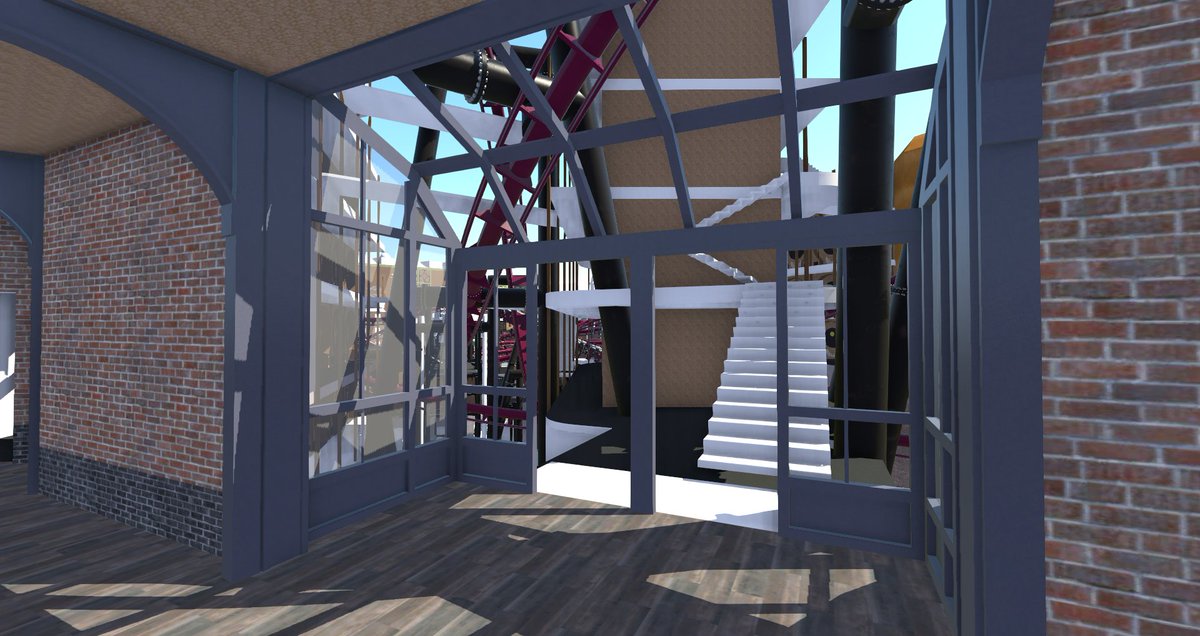 MissSm1l3r's tweet photo. Weekly #ProjectFLY update time! (and not at a silly hour too!)

Finally some pretty visuals! Huge thanks to those that popped up with help for the Earhart Aero Company billboard! Detailing pass on Bar 1919 and a bit of work done on the glass doorway to the lobby! https://t.co/DyZUS6U02k