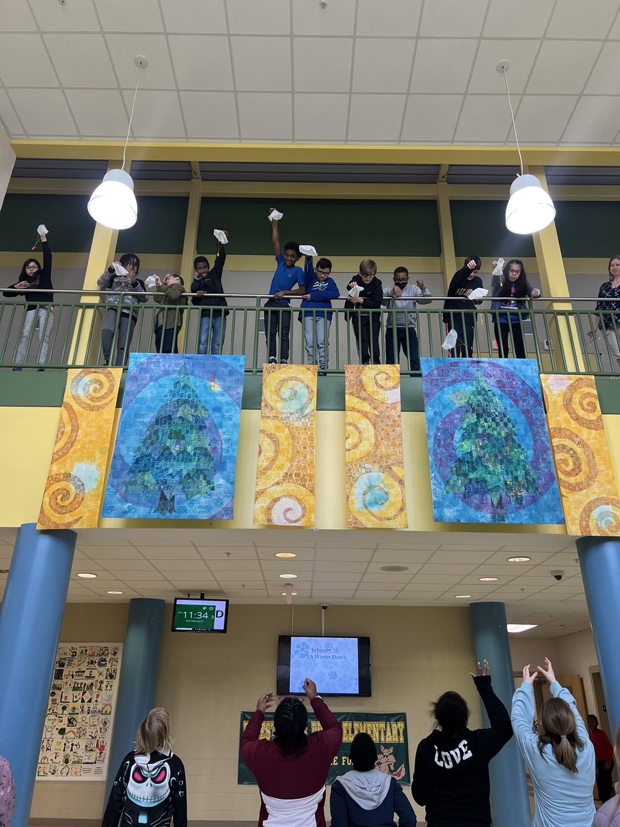 Students in <a href="/kmartin4523/">Kristy Martin</a>’s class <a href="/FPDES/">Forest Pines Drive</a> got to “experience” force, motion, and air resistance. #makingmomentscountforeverychild #Experiencescience