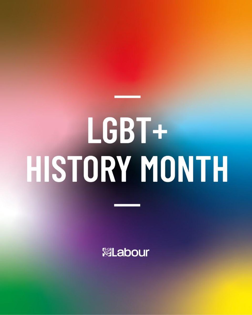 An important time for reflection, kind conversations, challenging prejudice and celebrating all our LGBT+ community in <a href="/UKLabour/">The Labour Party</a> and beyond.