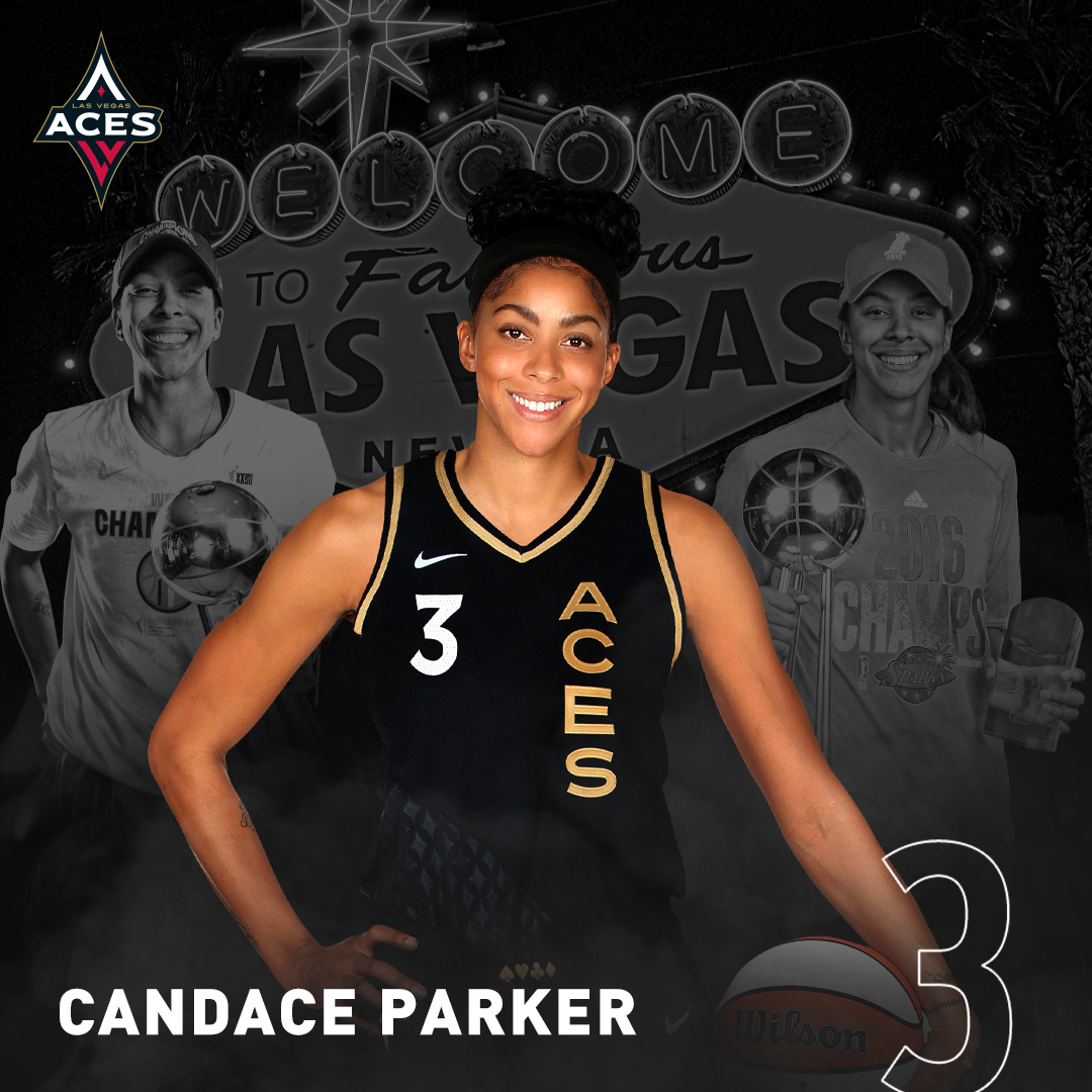 Candace Parker  Custom Art ACEO Novelty Basketball Card Las Vegas