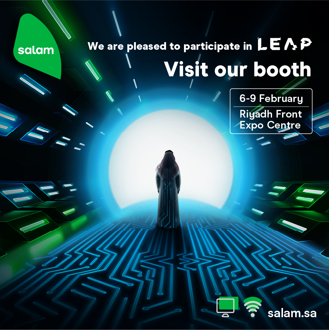 salam's tweet photo. Salam is delighted to participate in #LEAP23, the largest international technical conference at the Riyadh Front Expo Center. This event presents new opportunities aligning with the Kingdom's ambitious Vision 2030
Visit Salam's booth No. H4.A11
#Salam_at_LEAP2023
#WhereYouConnect https://t.co/WCf18pcFgn