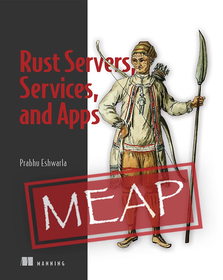 ManningBooks's tweet image. 🏷️Deal of the Day🛒

Today, Feb 1, A Load Test CLI with Async Rust, and selected titles are on sale: mng.bz/WrEx 

#Rustlang #RustProgramming #LoadTesting #CLI #AsyncRust