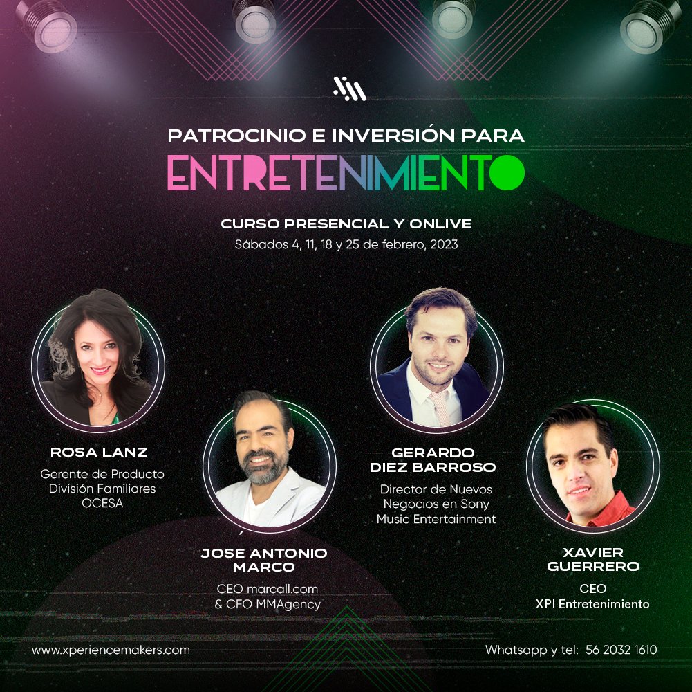 XMxperience's tweet photo. ¡Iniciamos clases este sábado 4 de febrero!

Recuerda que tienes hasta hoy 1ro de febrero para obtener el 10% de descuento y vivir esta gran experiencia que sin duda, te ayudará en tus proximos proyectos. 

¡Aparta tu lugar ahora mismo! 👉 https://t.co/LQvF4kY4yj https://t.co/yALqm3hKRv