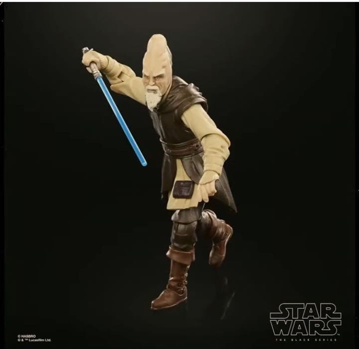 coleccioniswspn's tweet photo. Tendremos que esperar hasta 2024 para poder tener entre las manos la black series que se ha mostrado del Maestro Jedi Ki-adi Mundi. Exclusivo de Fan Channel

#hasbro #fanchannelexclusive
#theblackseries #blackseries https://t.co/qvArmjIZNf