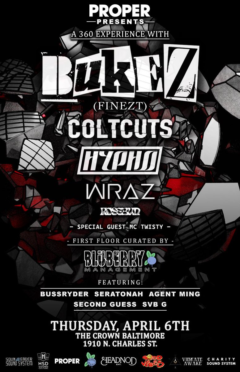 NateRussell2683's tweet image. Me and the big man over at @ProperEventsDMV got some heat for your week. @BUKEZFINEZT @coltcutsmusic @HyphoLouis @wraz_dubs @stookisound @lynyofficial @litlords @RunnitOfficial