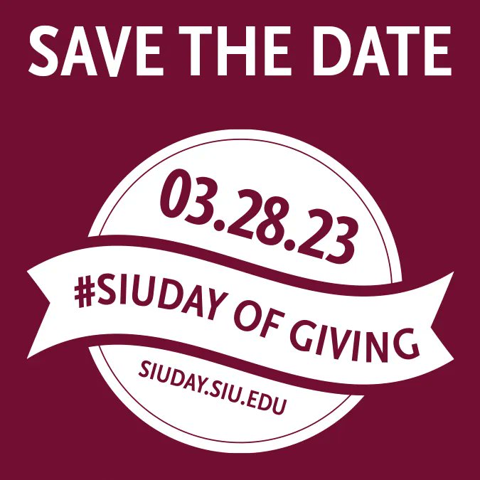 SIU Foundation on Twitter "SIU’s Day of Giving is right around the
