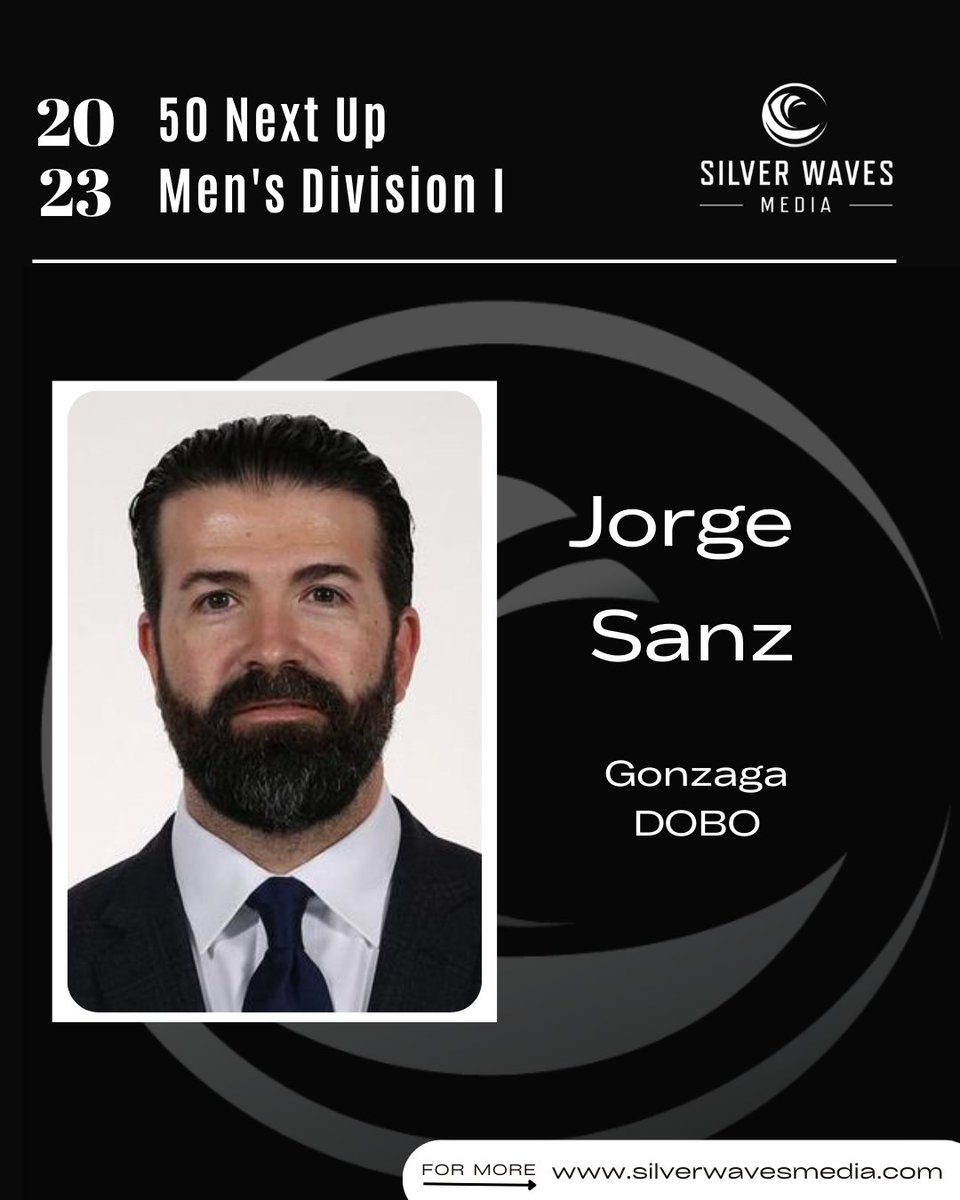 Congratulations to Jorge Sanz of Gonzaga on being named to the 50 Next Up List.

<a href="/CoachJorgeSanz/">Jorge Sanz</a>              

silverwavesmedia.com/50-next-up-23