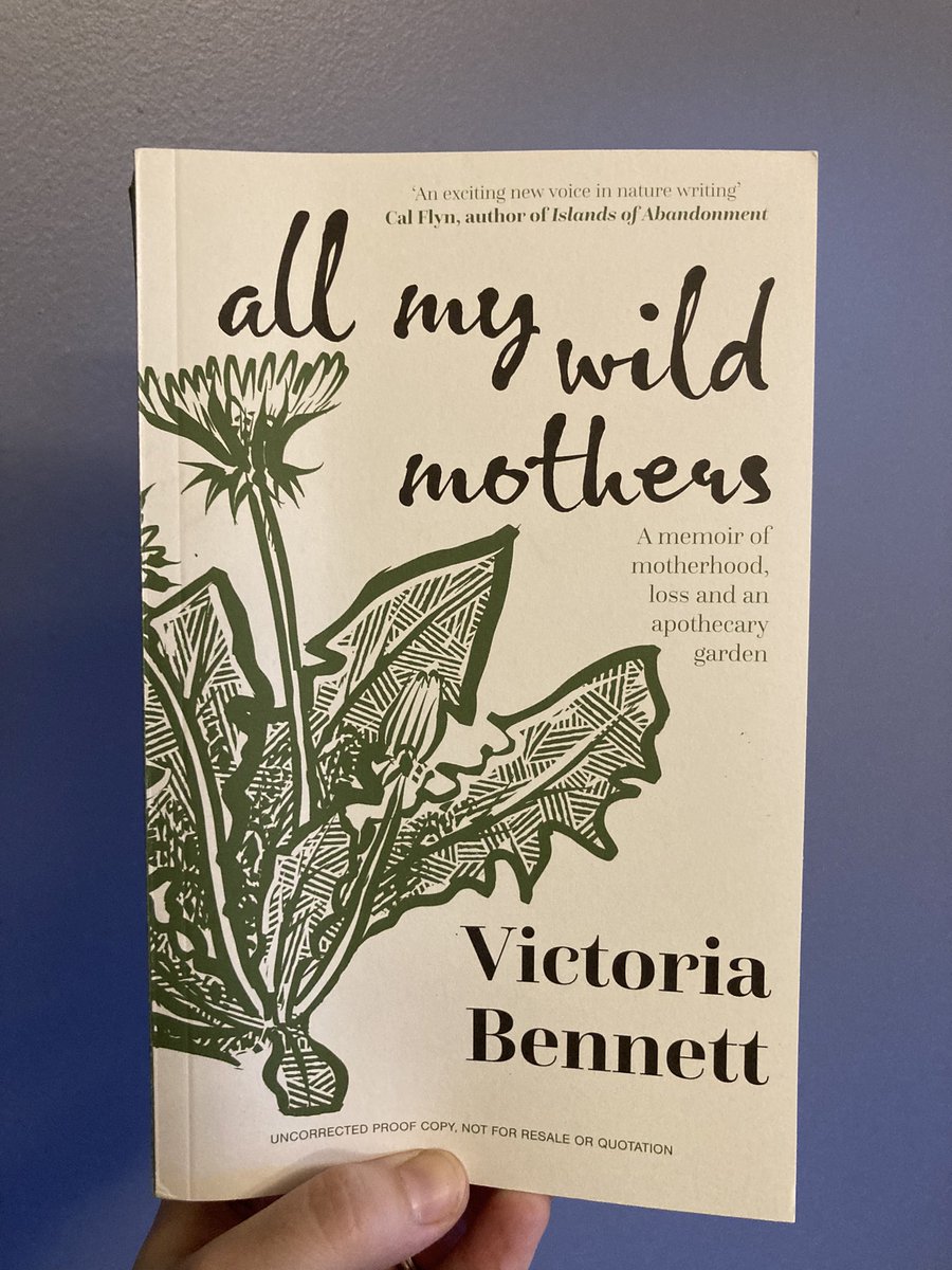 Thank you to @TwoRoadsBooks and @VikBeeWyld for my proof copy of #AllMyWildMothers. It’s out tomorrow. 

Can’t wait to read this! #booktwt #bookblogger