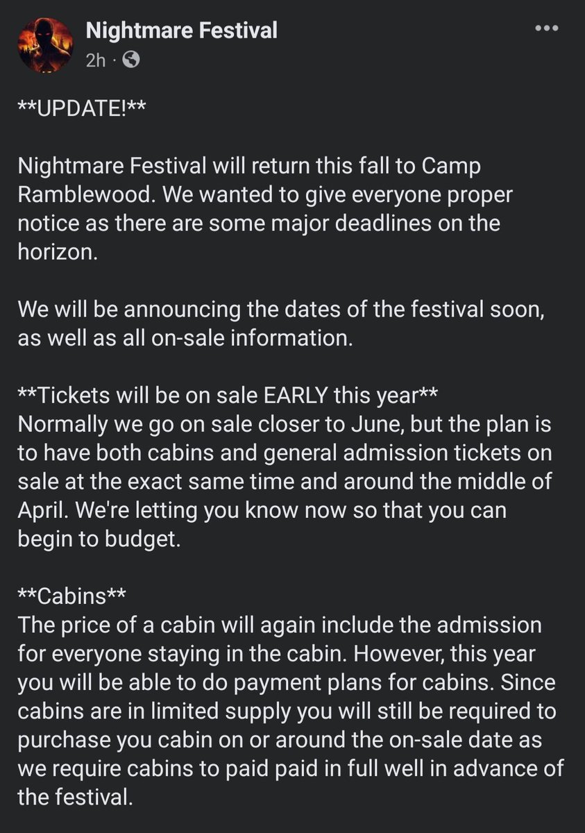 🎃 Nightmare Festival 👻 tweet media