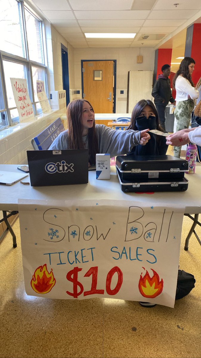 Tickets sales for the Snow-Ball started this week! Grab your $10 ticket before it’s too late❄️🔥
