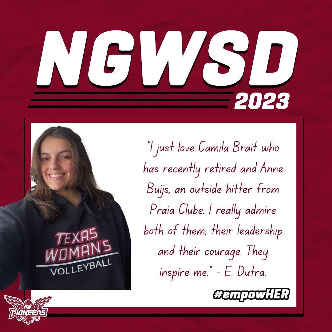 𝙉𝙖𝙩𝙞𝙤𝙣𝙖𝙡 𝙂𝙞𝙧𝙡𝙨 𝙖𝙣𝙙 𝙒𝙤𝙢𝙚𝙣 𝙞𝙣 𝙎𝙥𝙤𝙧𝙩𝙨 𝘿𝙖𝙮!

We are thankful for all the opportunities sports have presented us with and all the lessons learned!

#empowHER #TDubVB