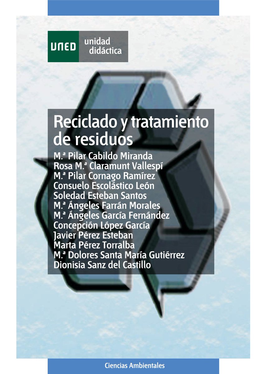 BiDigECEST's tweet photo. En #eLibroCátedra te recomendamos consultar el título:

Reciclado y tratamiento de residuos

Autores: Cabildo Miranda, María del Pilar https://t.co/NMmUbSyLEH