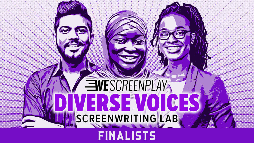 👏 Congratulations Finalists! 👏  WeScreenplay is thrilled to advance select entrants to the finalist round of the Diverse Voices Screenwriting Lab! Get all the details here: bit.ly/3HlHsoK