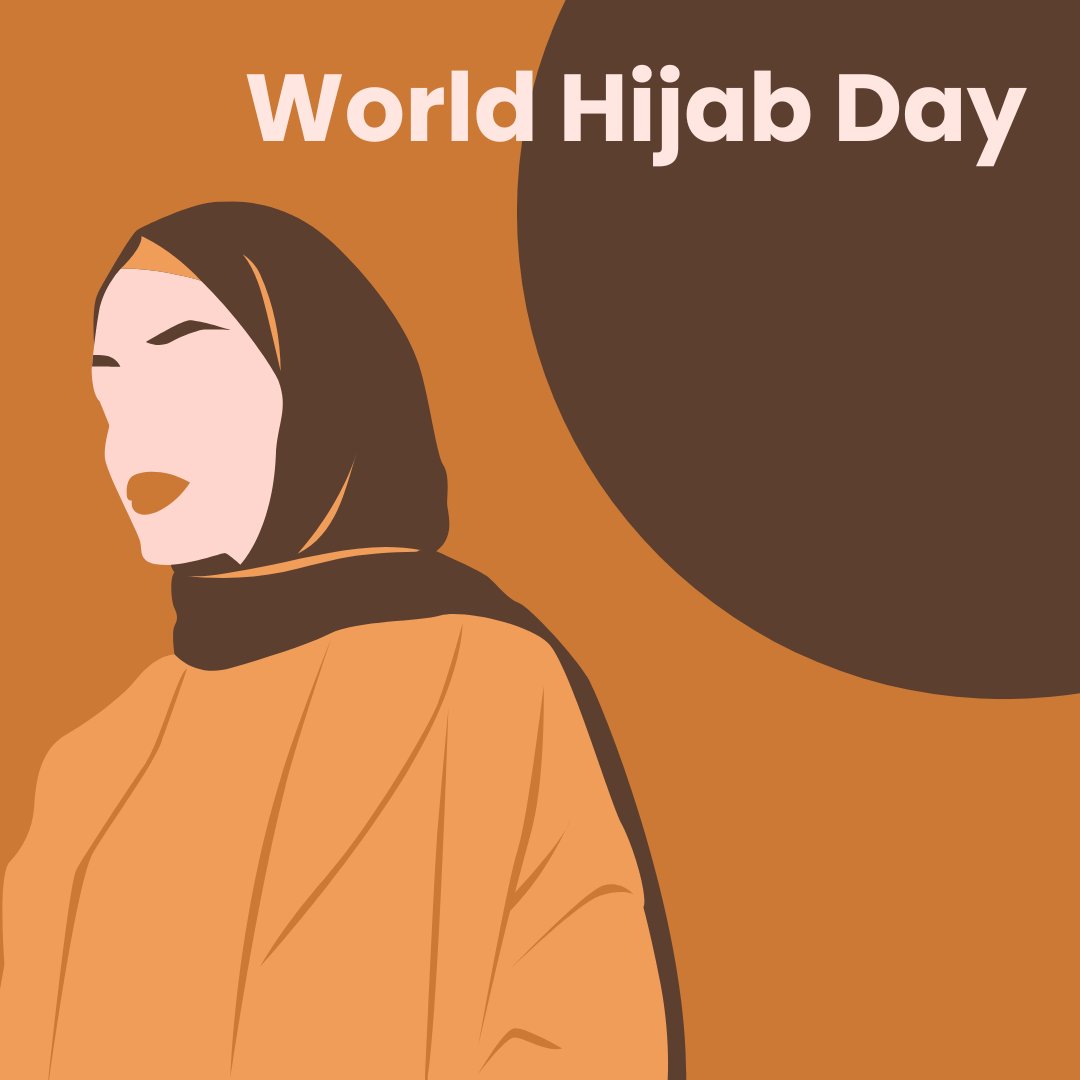 #WorldHijabDay! 
Want to be an ally? Be kind &amp; accept a Muslim woman’s choice to wear a hijab as her right.
It’s a woman’s human right to choose her dress. Unfortunately, Muslim women are not afforded this acceptance, are called oppressed and attacked and ridiculed for it.