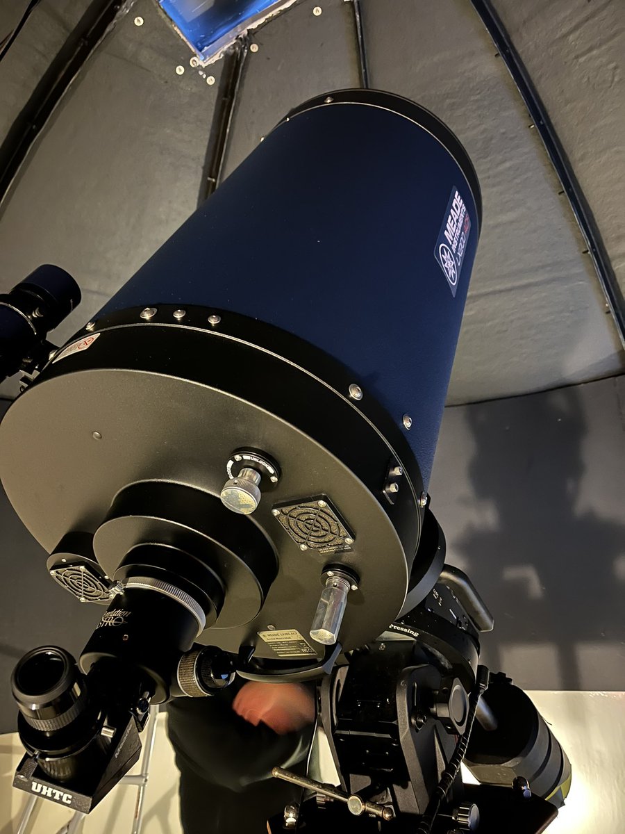 Coming up shortly on <a href="/itvanglia/">ITV News Anglia</a> (East), we’re going comet crazy! 💫 

I’m at the <a href="/NorwichAS/">NorwichAstroSociety</a> where they’re hoping to get a glimpse of a comet that hasn’t been visible from Earth in 50,000 years.

They’ll also explain how this massive telescope works!