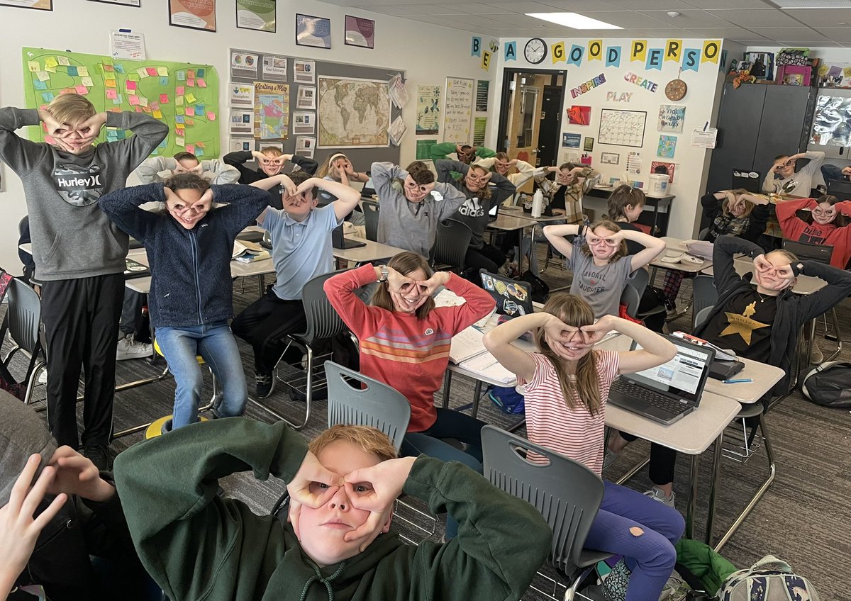 JuliaFliss's tweet photo. @TeachGlobalEd @ZoeWeil @HumaneEducation @nober_techclass @ed_curation @WSCBPodcast @HumResPro @Kbahri5 @EvergreenRams @JeffcoSchoolsCo H. Now:
“Ms. Fliss? Can we go back to the beginning when Ms. Rattlebee/Grinwhistle first asks the class about how we treat each other & animals on Earth?”
“Absolutely! Can I know WHY?”
“It’s REALLY making me think deeply about my life choices & I want to start a convo.” 🔥🙌🏽🌎 https://t.co/ltFcPFfJD2