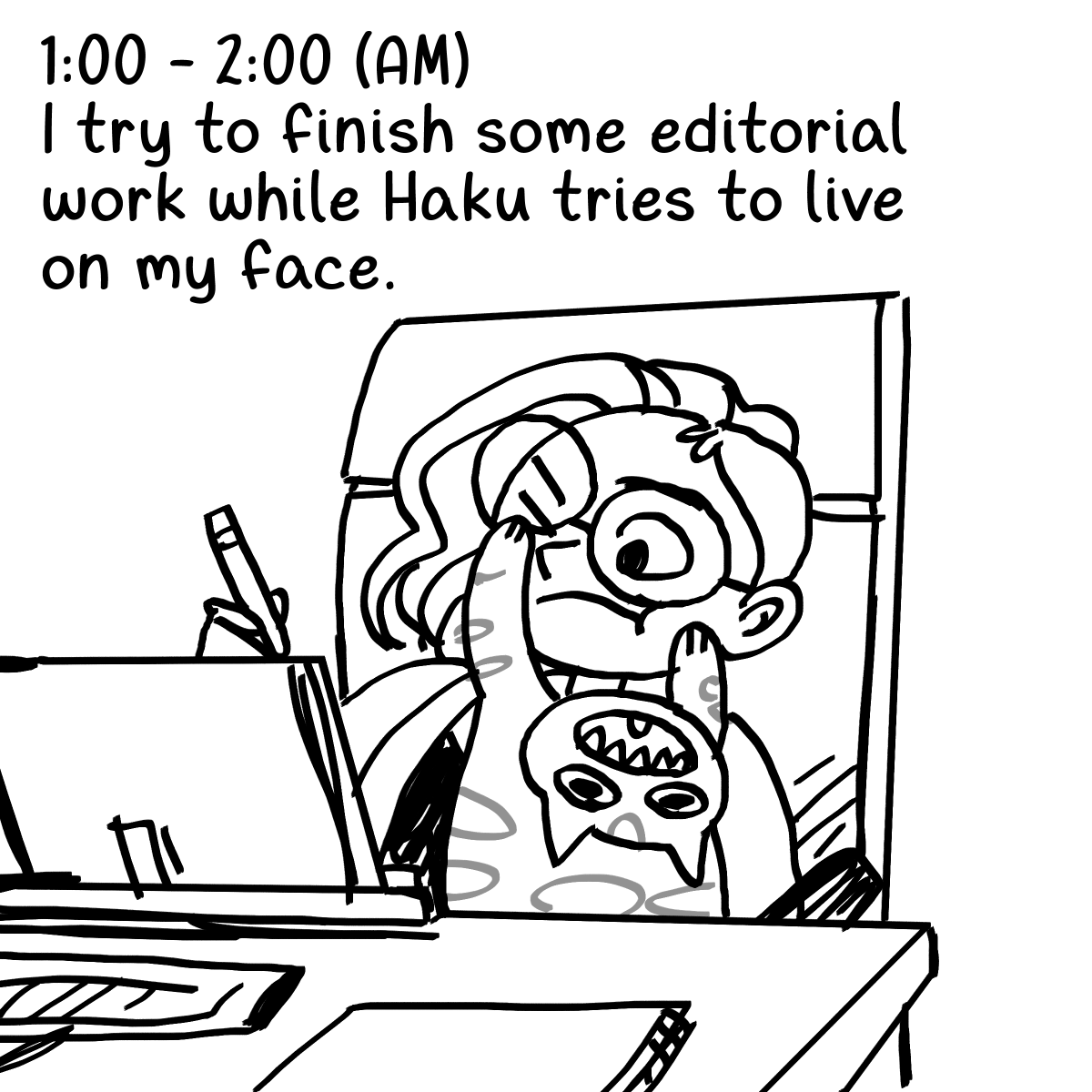 It's time for some TIME.

#hourlycomicday #HourlyComicDay2023 