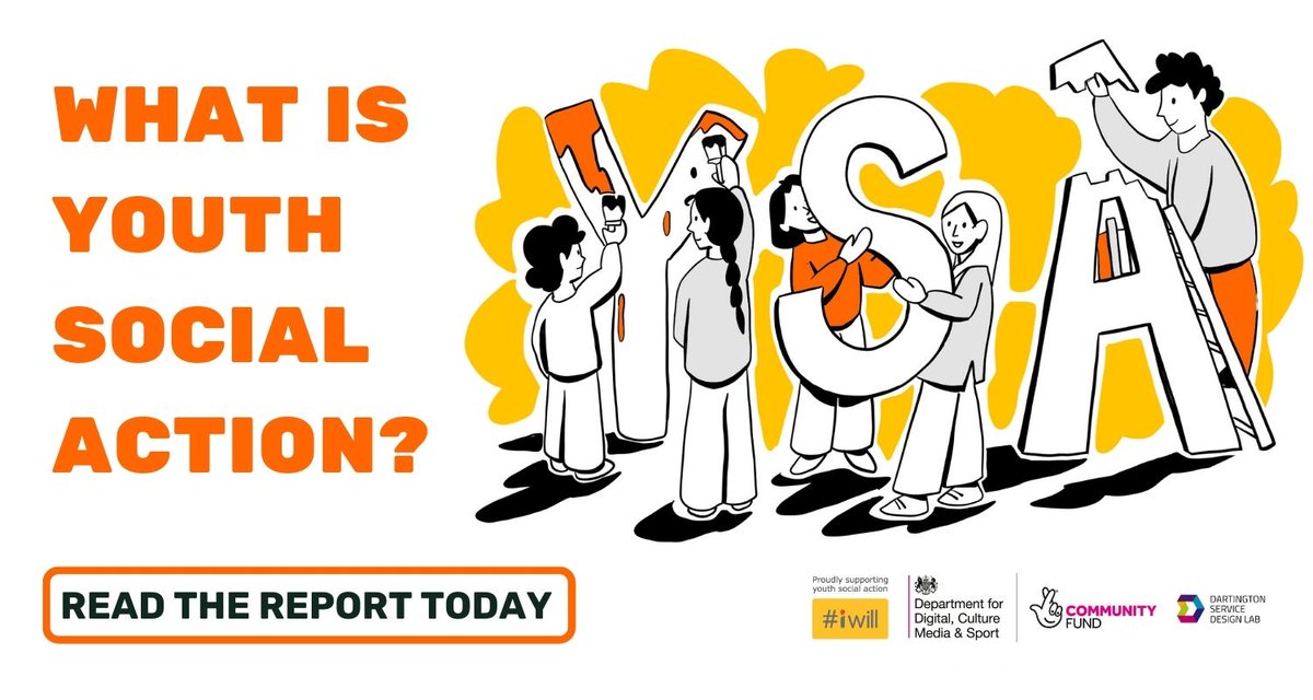 🙌 Excited to see part 1 of the #iwillFundLearning series on #YouthSocialAction out today! 

This 5-year-long project with @TNLComFund @Centres_GWC @DCMS @Renaisi aims to embed #evidence into practice & strengthen youth social action in the UK 
bit.ly/what-is-Youth-…