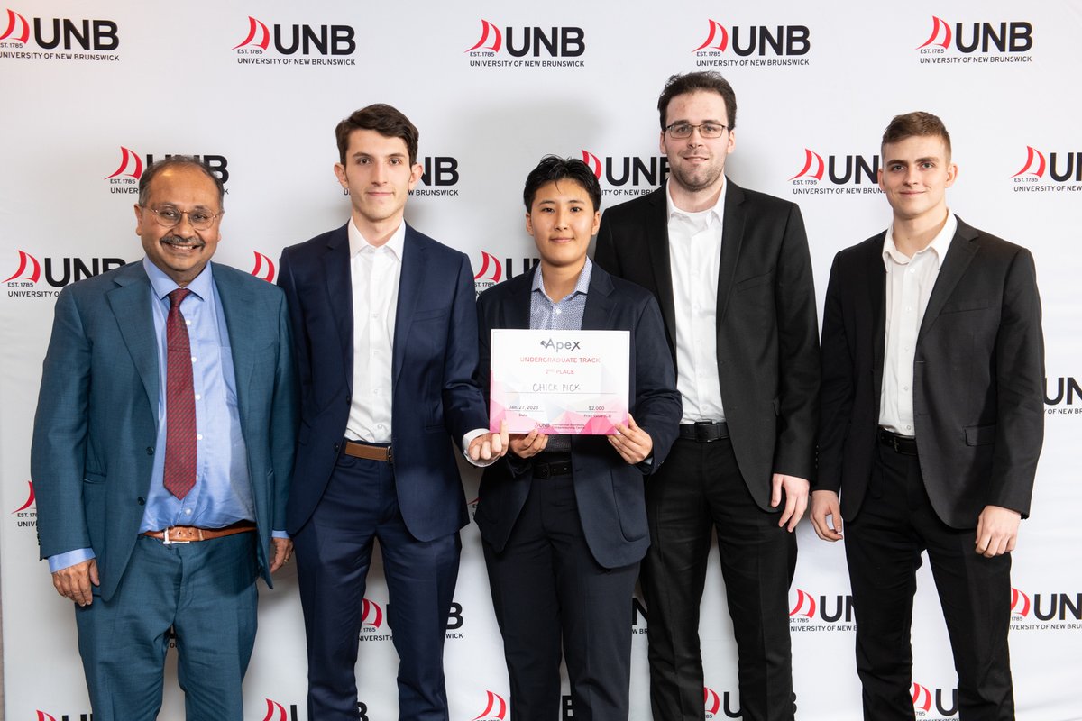 UNB's J Herbert Smith Centre for TME (@unbtme) on Twitter photo 👏 A big congratulations to our TME students on winning second place in the Undergraduate Track category at the APEX 2023 Business Plan Competition hosted by <a href="/unbibec/">International Business & Entrepreneurship Centre</a>! 👏 A big congratulations to our TME students on winning second place in the Undergraduate Track category at the APEX 2023 Business Plan Competition hosted by <a href="/unbibec/">International Business & Entrepreneurship Centre</a>!