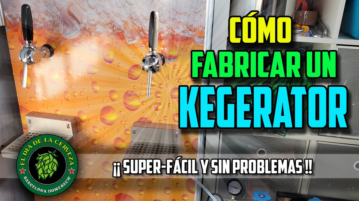 Nuevo video en el canal! Como fabriqué mi kegerator! A prueba de "negados o manazas"! Animaros a fabricar el vuestro. Salud cerveceros! 
<a href="/brewtusTbrewer/">Brewtus the brewer</a>
<a href="/CbcSpain/">Craft Beer Culture - CBC</a>
<a href="/EspetoHomebrew/">Espeto Homebrewing</a>
@MundoBirruno
<a href="/yannbeersom/">Yann Beer Sommelier</a>
<a href="/Homebrewruben/">Ruben</a>
#homebrew #cerveza #kegerator
👉📽👉youtu.be/yqjMLcF6E4A