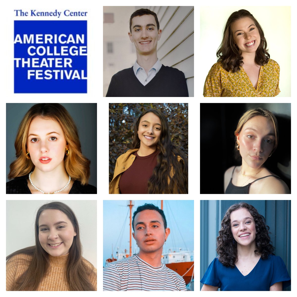 CONGRATS to our students who have moved on to the semi-final round of the <a href="/kcactf_1/">KCACTF Region 1</a> Irene Ryan Acting Scholarship competition! 
• Stephen Caliskan
• Faith Bockover
• Michelle Moran
• Gianna Fiorillo
• Alyssa Fluet
• Anya Saben
• Juan Sepulveda
• Sophie Collins (alternate)
