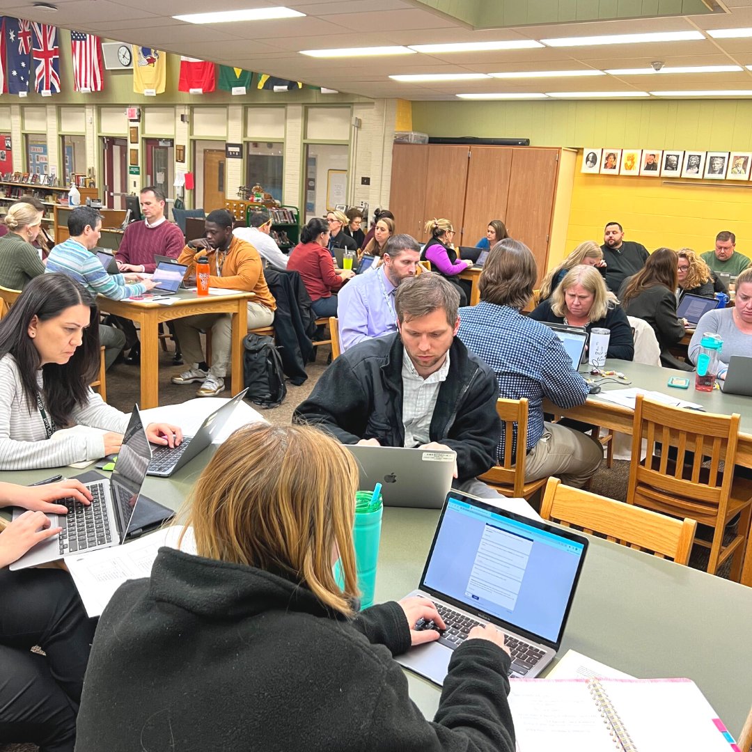 The entire faculty of @GBTPS, NJ, participated in an #SELAcademy workshop. Learning the foundations of #SEL and the 5 core competencies; discovering strategies to better support the wellbeing of their students. #RethinkLearning