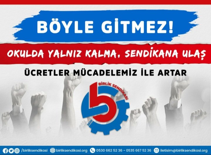 Bahçeşehir Koleji, binlerce öğretmeni asgari ücretle çalışmaya zorluyor! 
Öğretmenlerin açlık sınırının altında çalıştırılmasına izin vermeyeceğiz.
Bahçeşehir Koleji öğretmenlerini sendikamıza çağırıyoruz, gelin bu arsızlığa birlikte son verelim.
#EnverYucel
#BahçeşehirKoleji