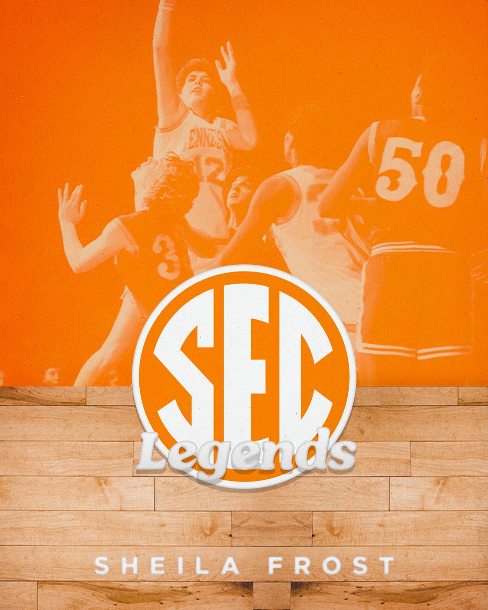 Congratulations to Sheila Frost (1985-89) on being named to the 2023 SEC Legends Class!

• 2x National Champion
• 3x First Team All-SEC 
• Pulaski, Tennessee native

Read » 1tn.co/3RrSr4I