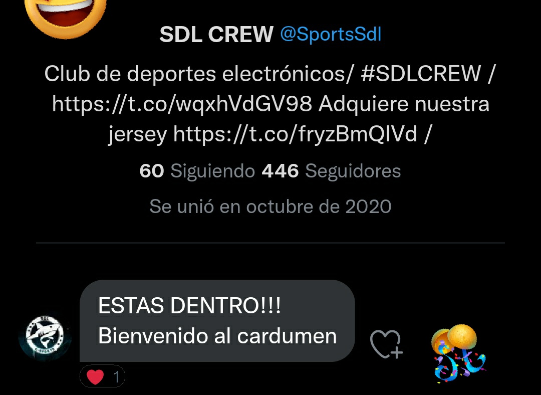 Te imaginas???

#eSports #gaming #streming #SDLCrew