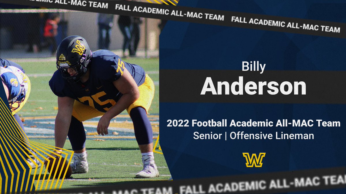 WilkesColonels's tweet photo. Congratulations to #WilkesFB senior Billy Anderson on earning a spot on the 2022 Football Academic All-MAC Team! #EarnYourRank https://t.co/d85AgD7r0l